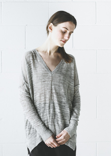 Line Knitwear - Ruby in Shadow Line Knitwear - Ruby in Shadow