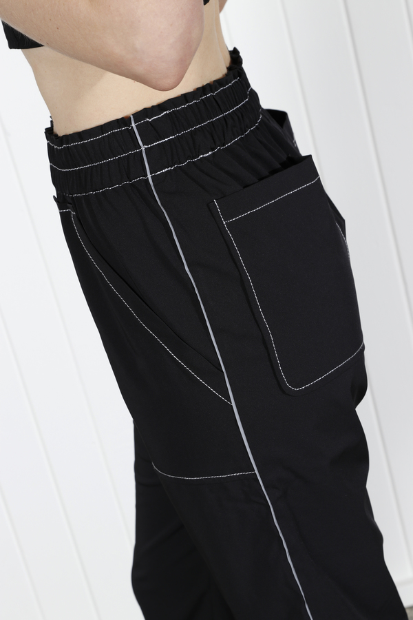 Ganni Cinnober Pant - Black Ganni Cinnober Pant - Black