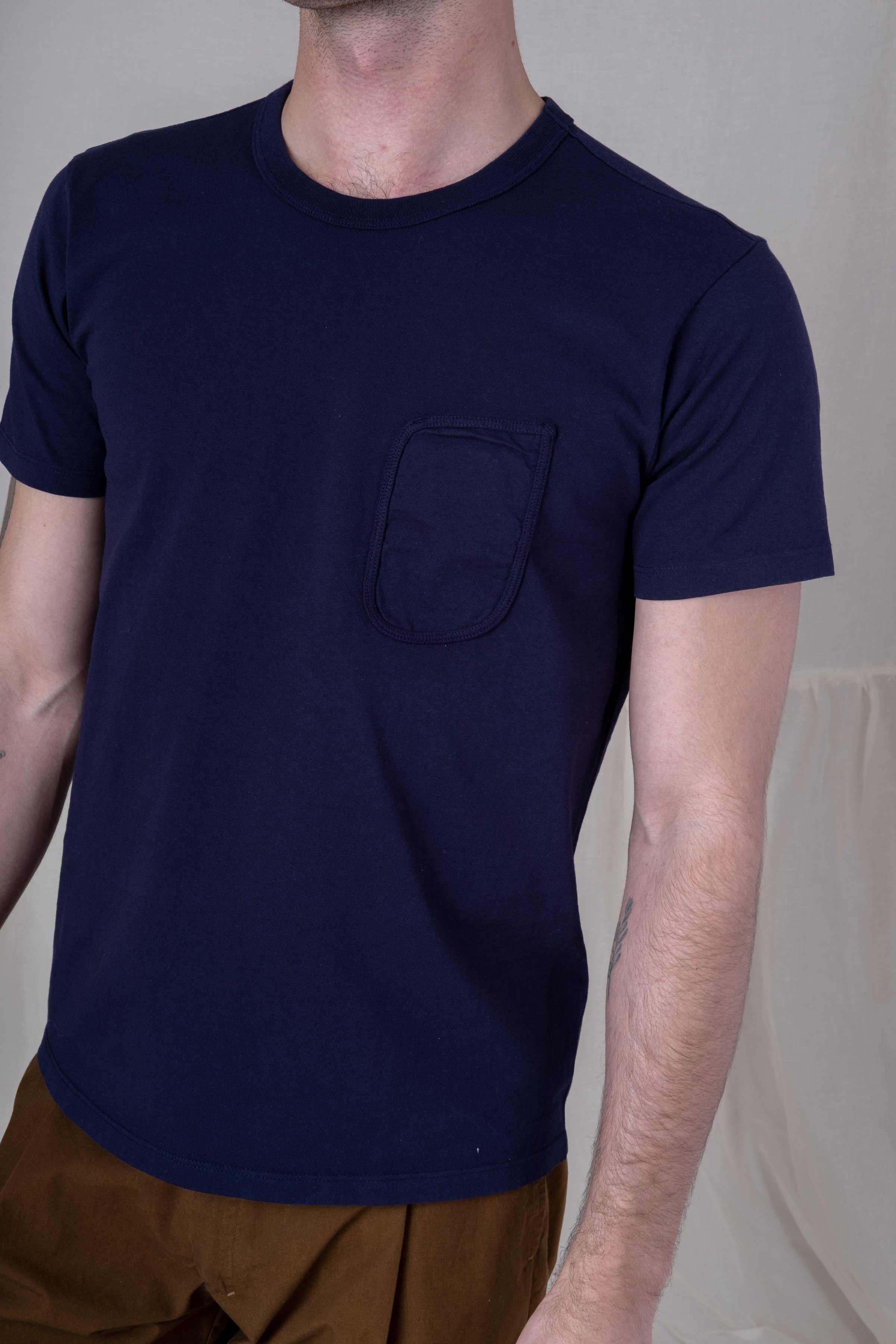 CLARK POCKET TEE - NAVY | Garmentory