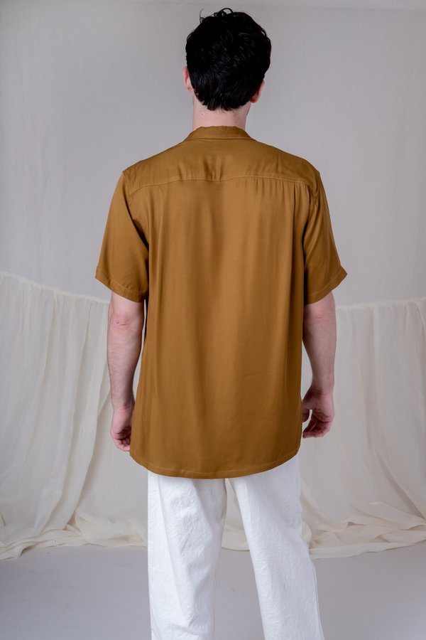 House of St. Clair CUBA SHIRT - OLIVE House of St. Clair CUBA SHIRT - OLIVE