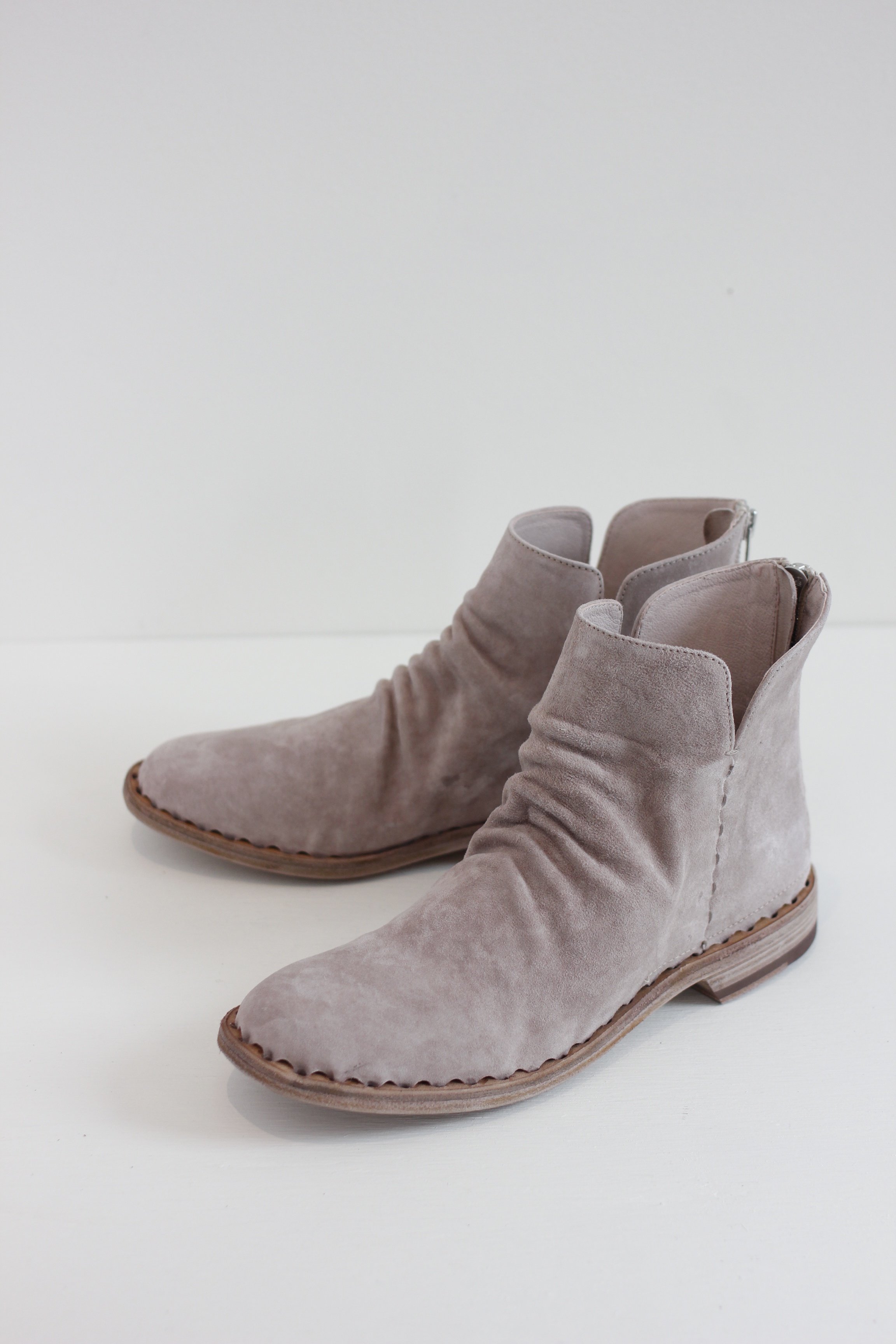 Officine Creative Grey Suede Boots Womens OFFICINE CREATIVE - Main Image