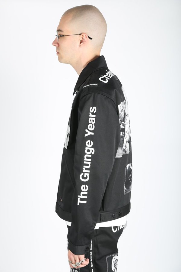 Takahiromiyashita The Soloist. Dickies Patched Eisenhower Jacket