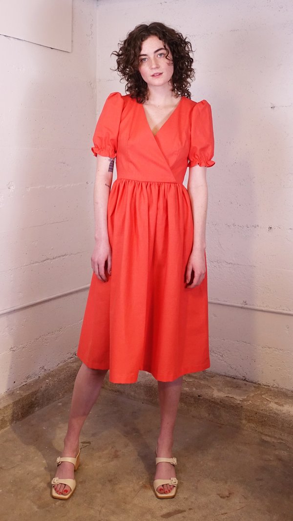 lisa says gah red dress Dahlia Dress
