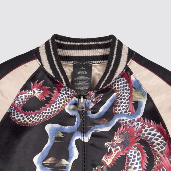 RRL Reversible Tour Jacket - Black/Cream | Garmentory