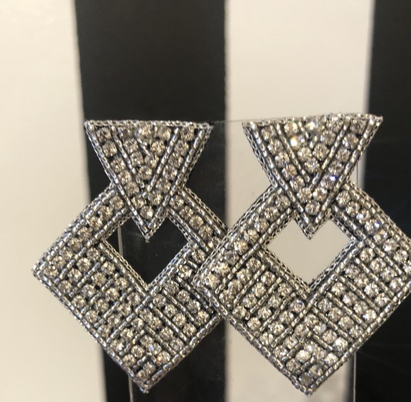 Narratives Buckle Stud Earring - SILVER Narratives Buckle Stud Earring - SILVER