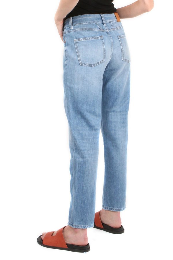 Closed Drawstring Jay Jean - Mid Blue Closed Drawstring Jay Jean - Mid Blue