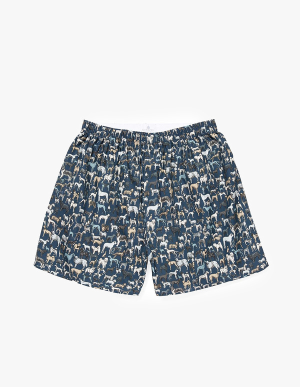 Sunspel Seasonal Boxer Short - Liberty Dogs Sunspel Seasonal Boxer Short - Liberty Dogs