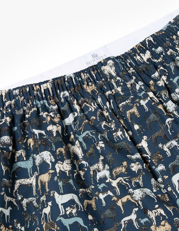 Sunspel Seasonal Boxer Short - Liberty Dogs Sunspel Seasonal Boxer Short - Liberty Dogs