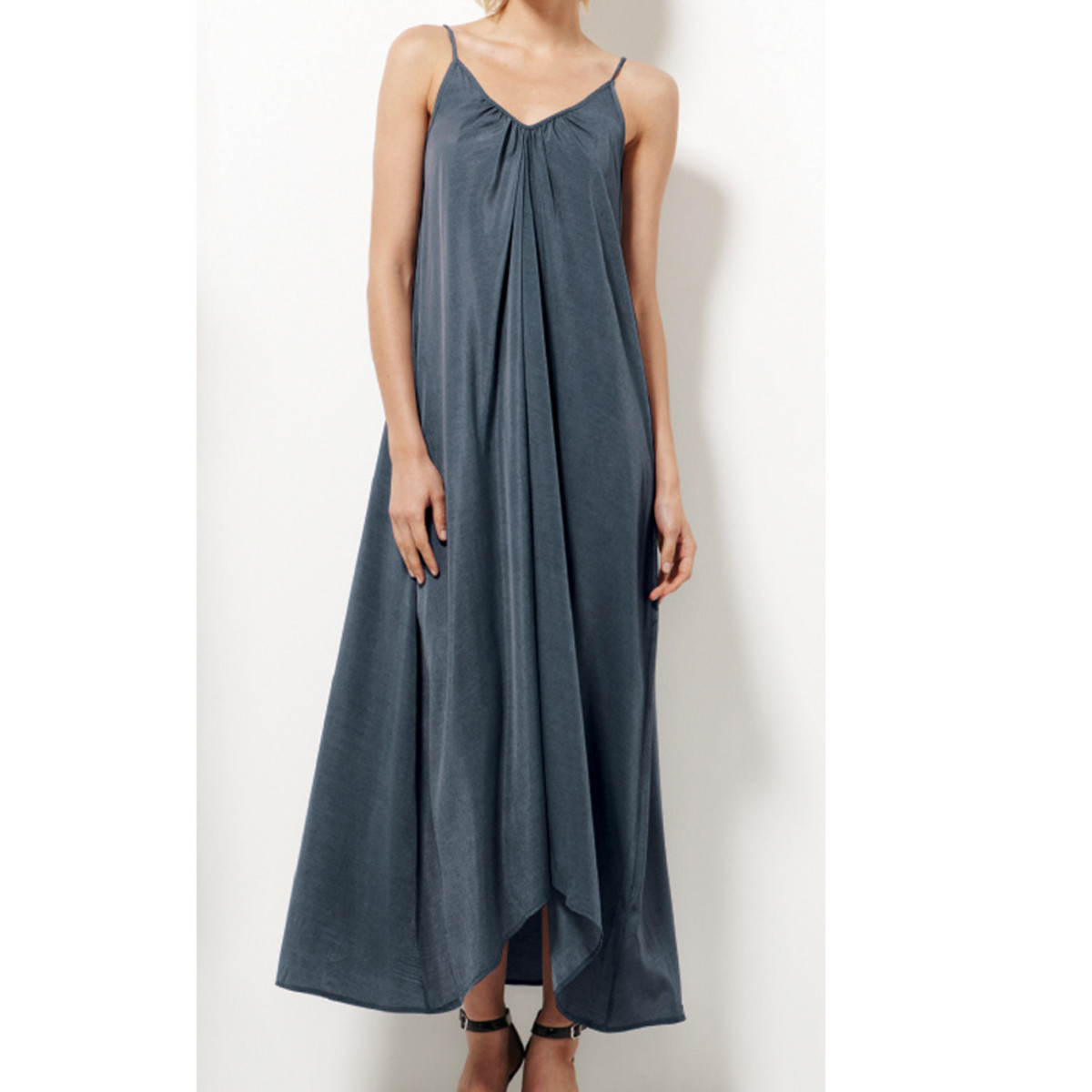 one by pink stitch resort maxi dress PINK STITCH - RESORT MAXI - MIDNIGHT