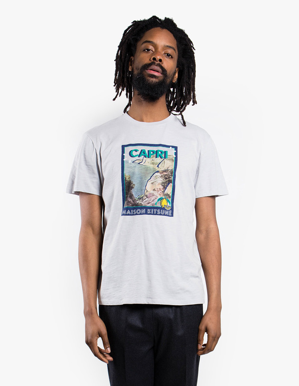 Maison Kitsunè Capri T-Shirt - Gray | Garmentory
