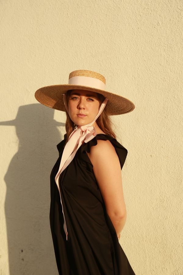 Filuhats Straw Sun Hat Filù Hats Batu Tara Rafia Straw Hat - Brown | Garmentory main image 2