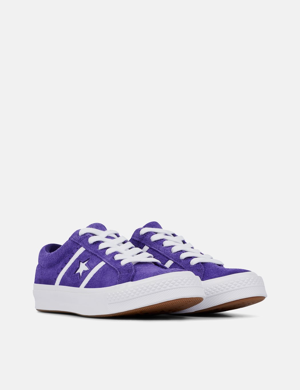 Converse One Star Academy Low Top Sneakers Court Purple/White