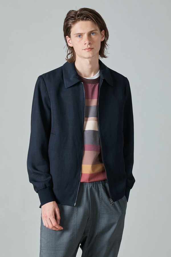 Barena Olivo Doboto Viscose Twill Jacket - Navy Barena Olivo Doboto Viscose Twill Jacket - Navy