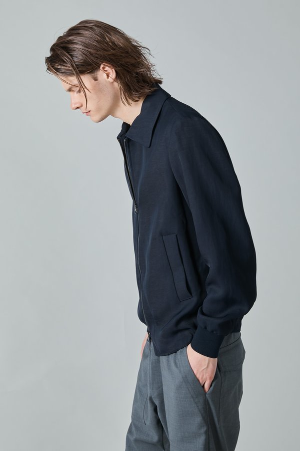Barena Olivo Doboto Viscose Twill Jacket - Navy Barena Olivo Doboto Viscose Twill Jacket - Navy