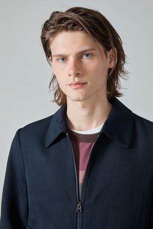 Barena Olivo Doboto Viscose Twill Jacket - Navy Barena Olivo Doboto Viscose Twill Jacket - Navy