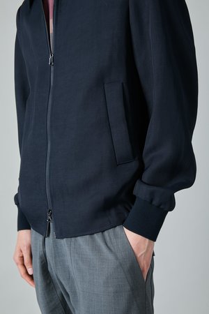 Barena Olivo Doboto Viscose Twill Jacket - Navy Barena Olivo Doboto Viscose Twill Jacket - Navy
