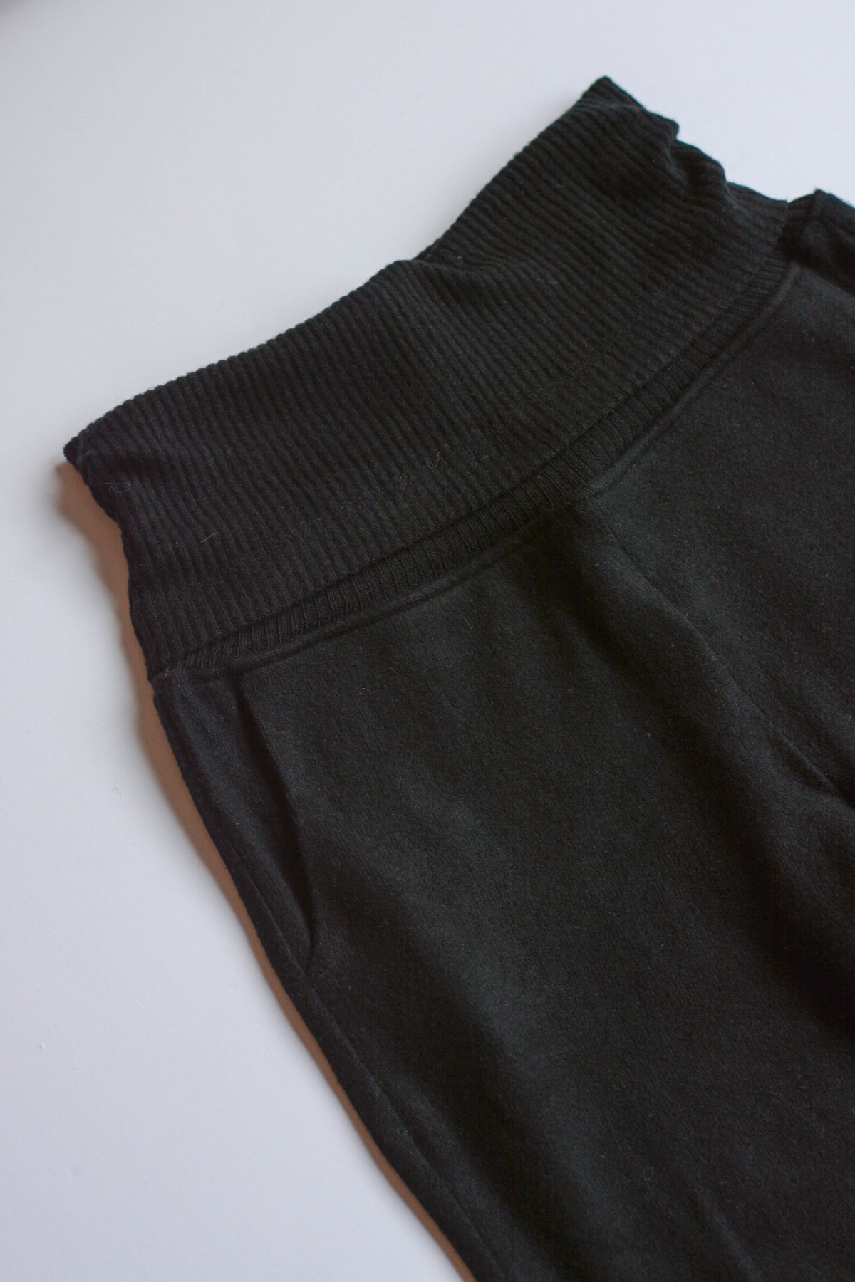 Beautiful People Brushed Jersey/Rib Track Pants - Black - Image 3 of 3
