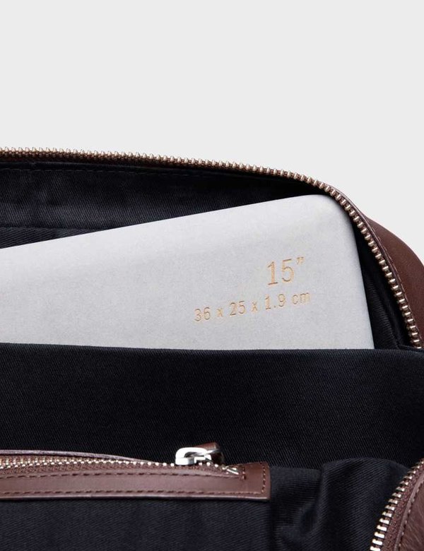 Sandqvist Dag Briefcase - Dark Brown Sandqvist Dag Briefcase - Dark Brown