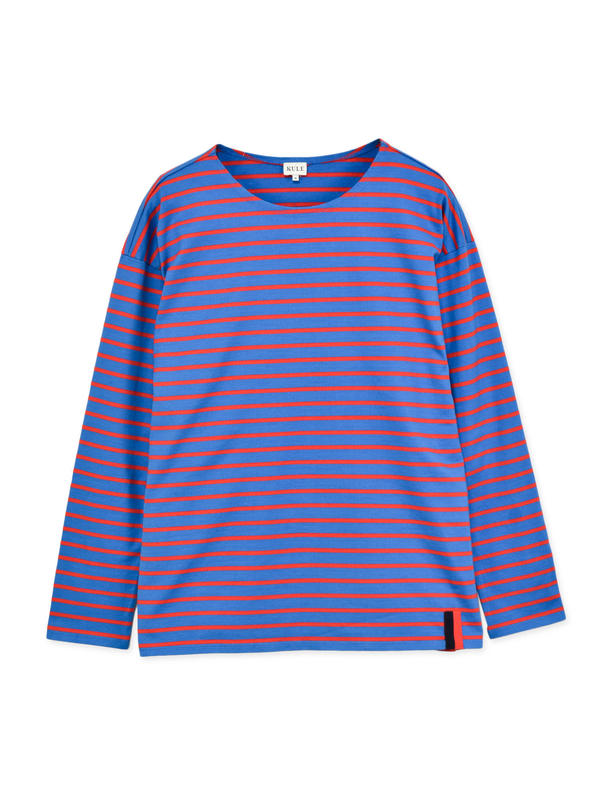 Kule The Boyfriend Tee - Blue/Red 