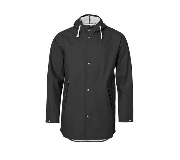 Elka Rainwear Sonderby Classic PVC Jacket Black Garmentory