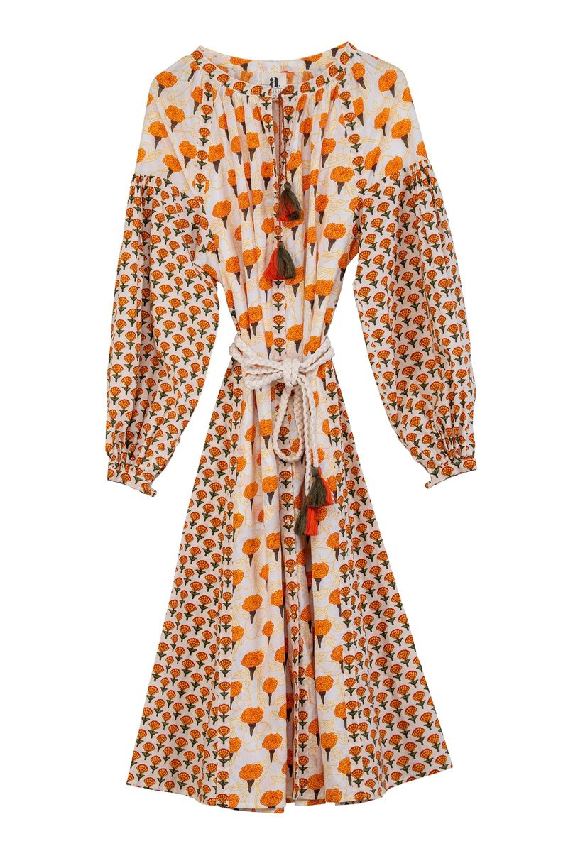 Aish Life Pushkin Dress - Marigold Aish Life Pushkin Dress - Marigold