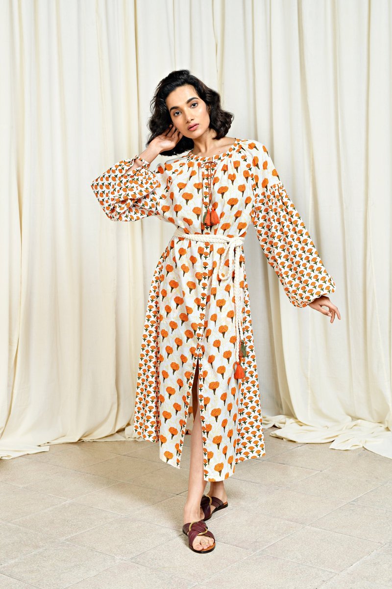 Aish Life Pushkin Dress - Marigold Aish Life Pushkin Dress - Marigold
