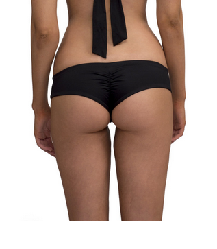 Greenlee Swim Convertible Bandeau Top & Euro Short Bottom - Black Greenlee Swim Convertible Bandeau Top & Euro Short Bottom - Black