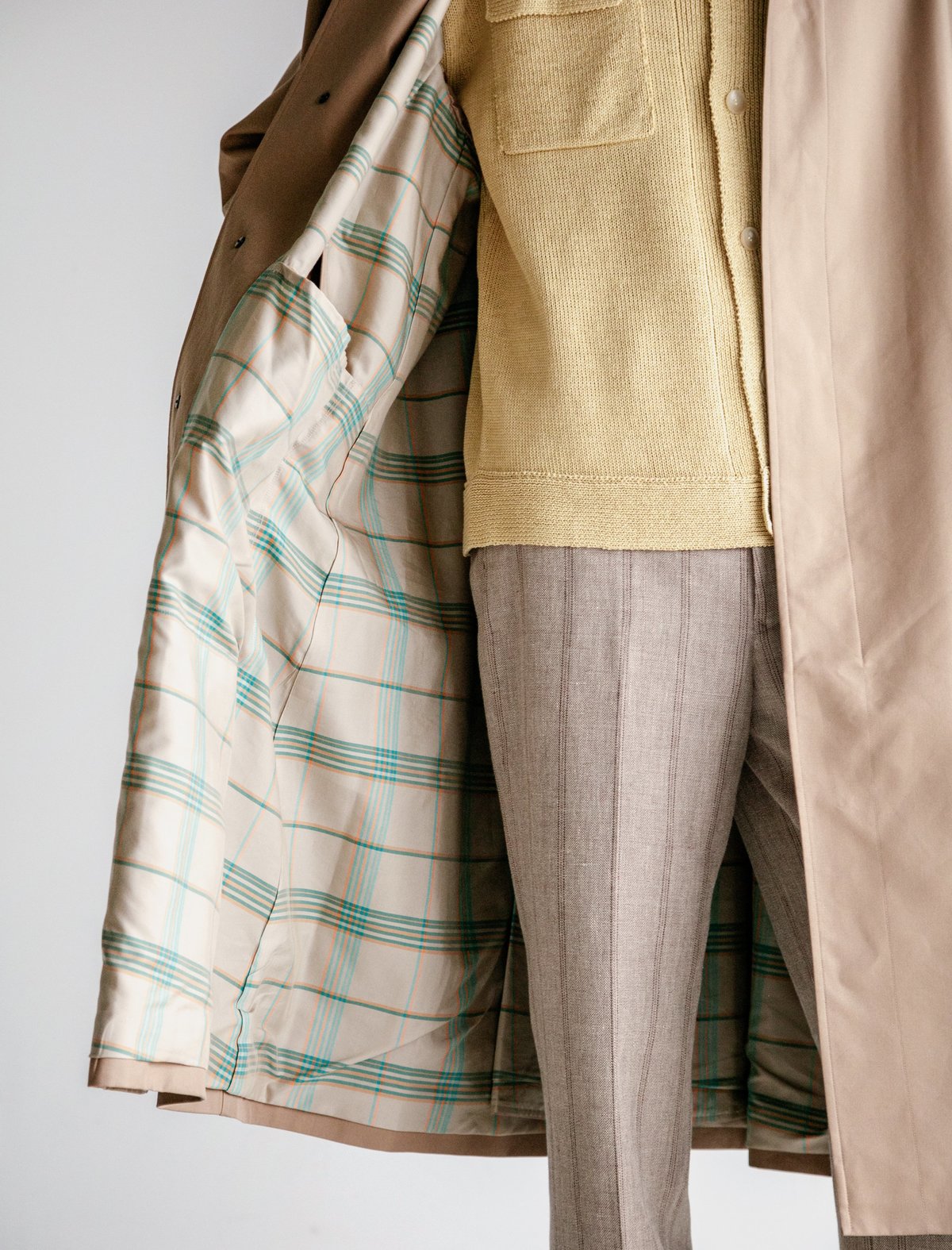 Auralee Cotton Silk Gabardine Soutien Coat | Garmentory