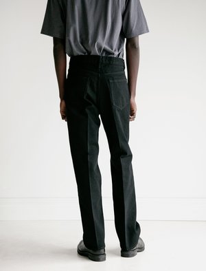 Auralee Hard Twist 5P Denim - Black | Garmentory