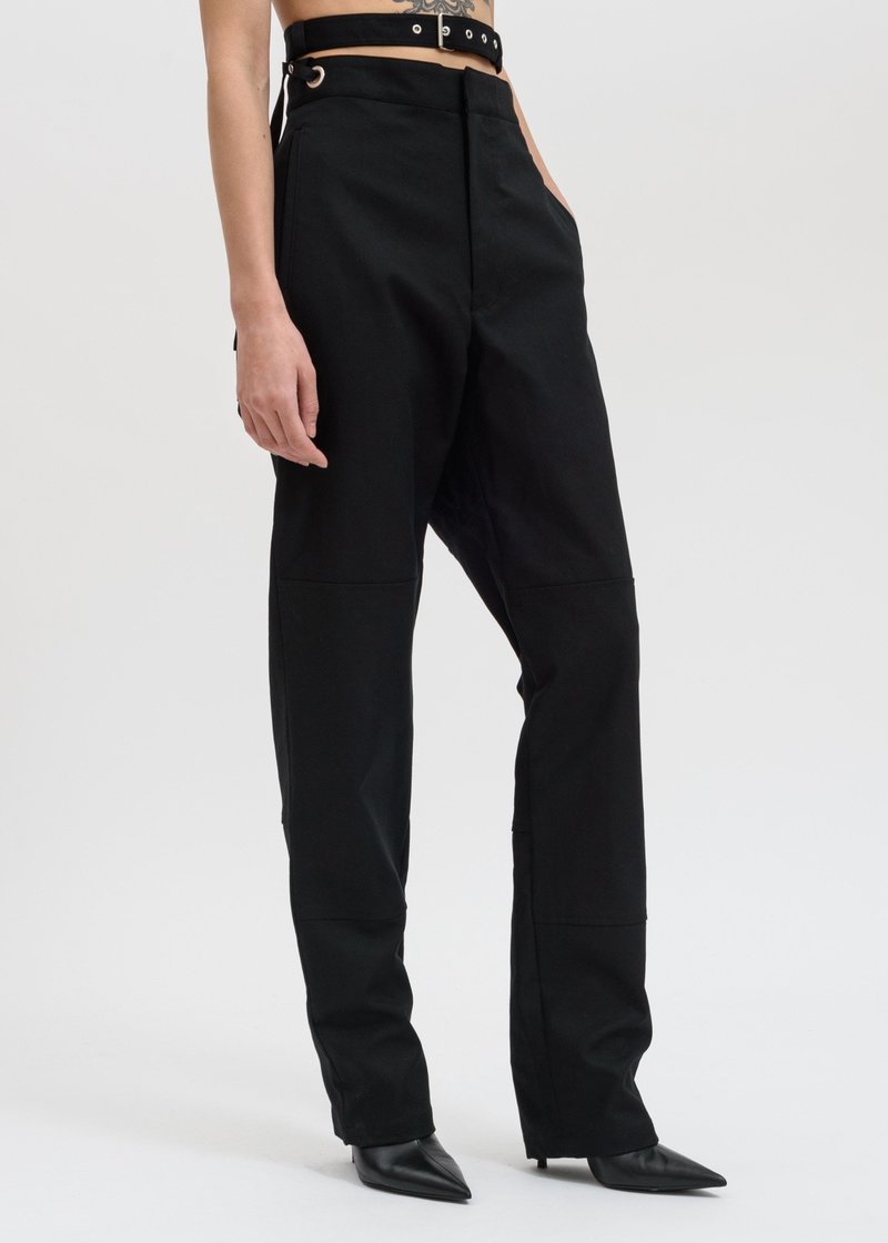 パンツ AMBUSH Woman Pants Black BWCA040F23FAB001 1000 Ambush Outlet: Pants woman - Black | Ambush pants
