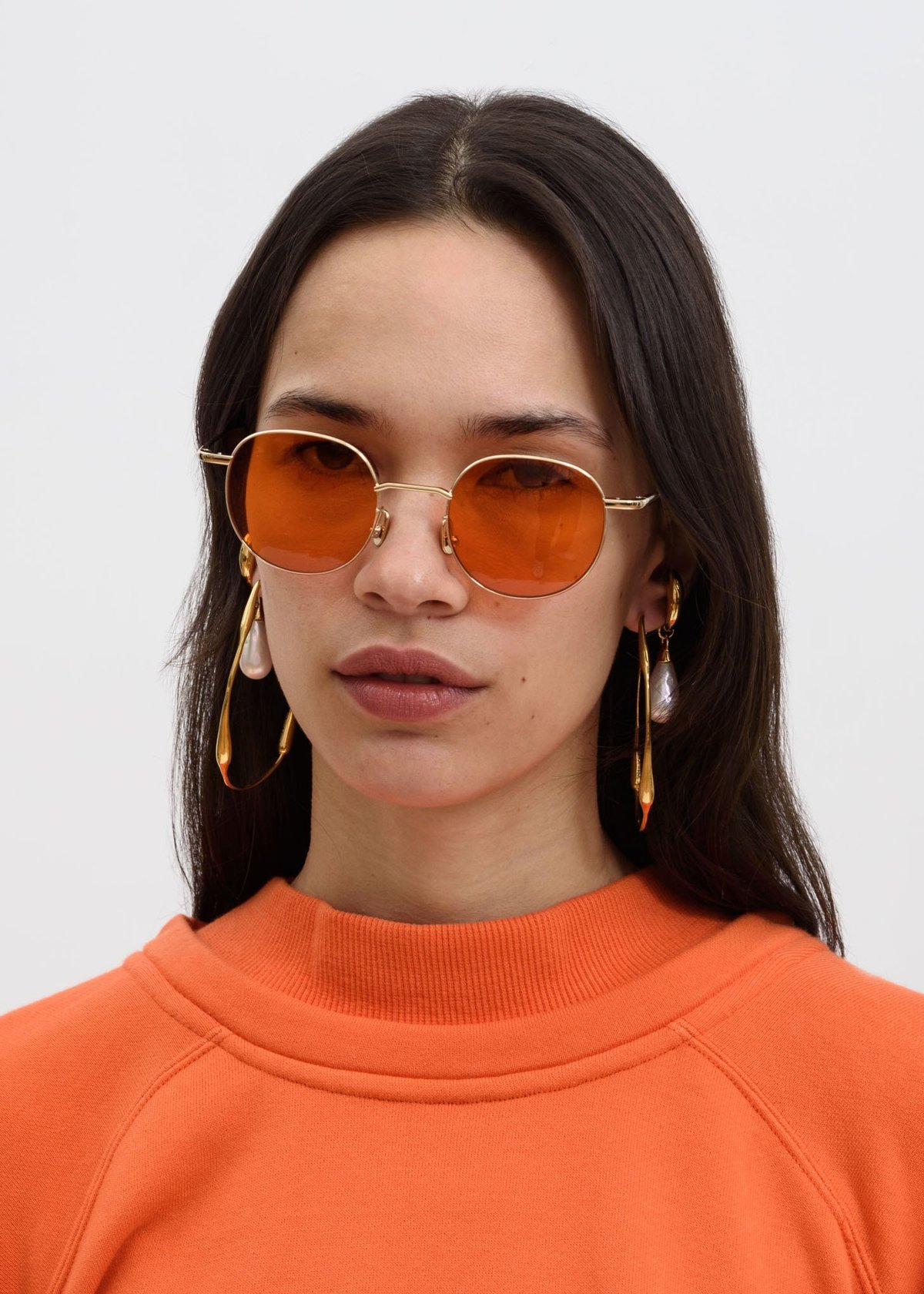 サングラス/メガネ AMBUSH KARLHEINZ SUNGLASSES Ambush Orange Karlheinz Sunglasses Ambush