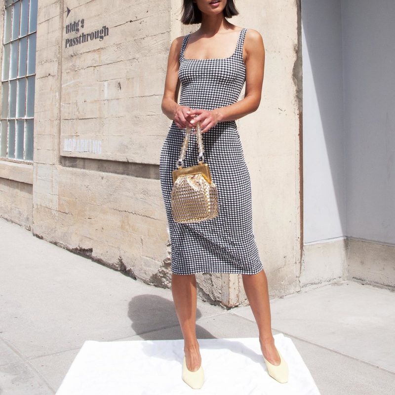 Maryam Nassir Zadeh Salma Dress - Gingham | Garmentory