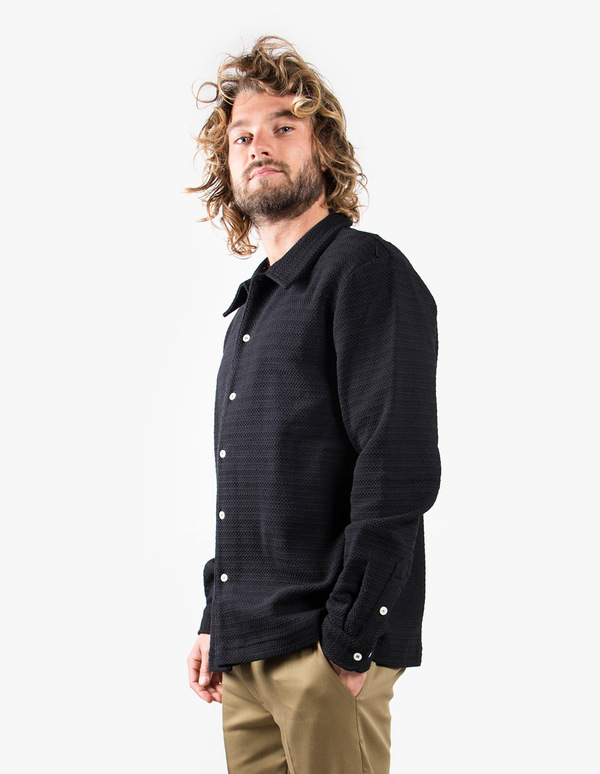 Séfr Ripley Overshirt - black | Garmentory