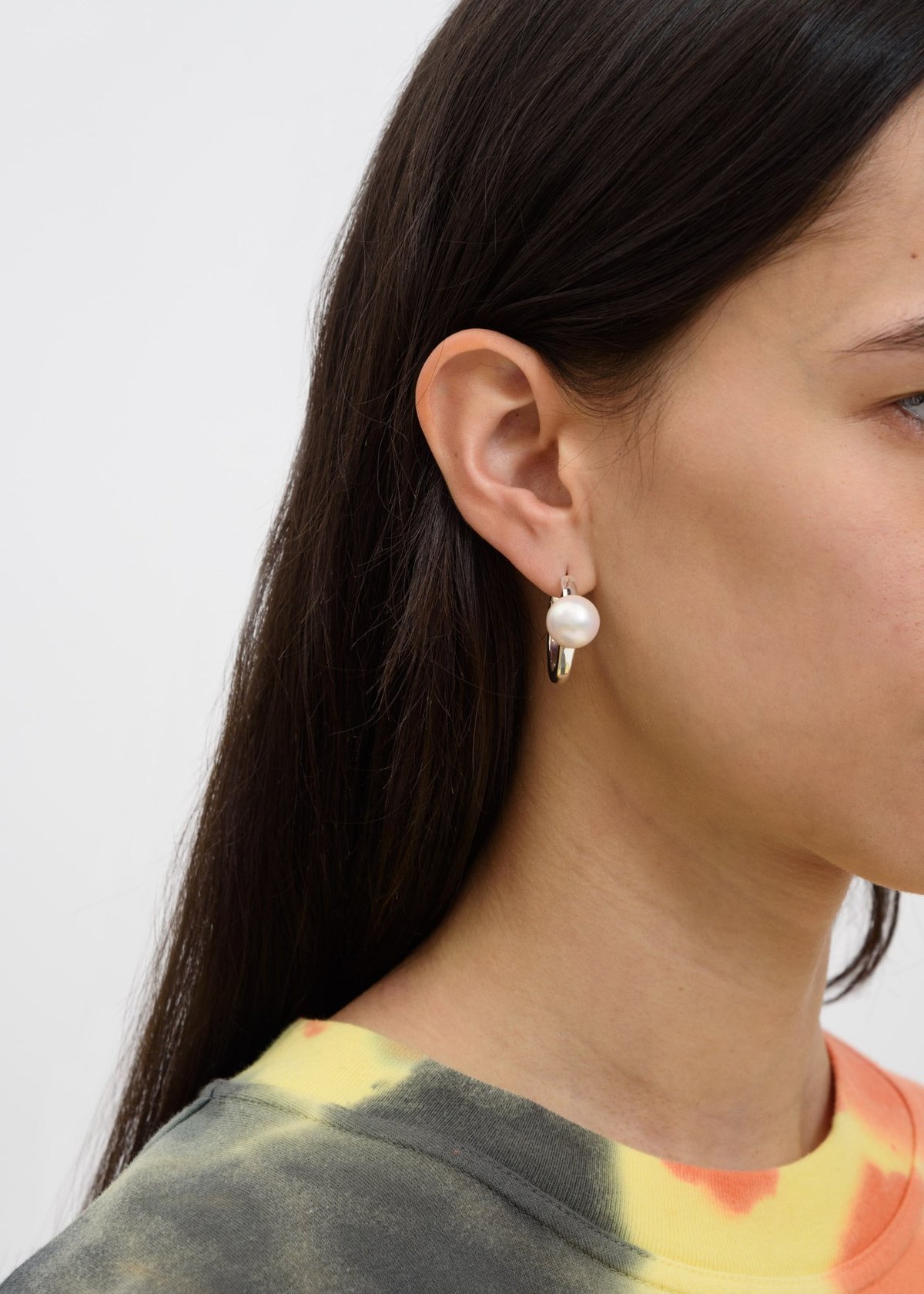 Ambush Pearl Earring - Silver | Garmentory
