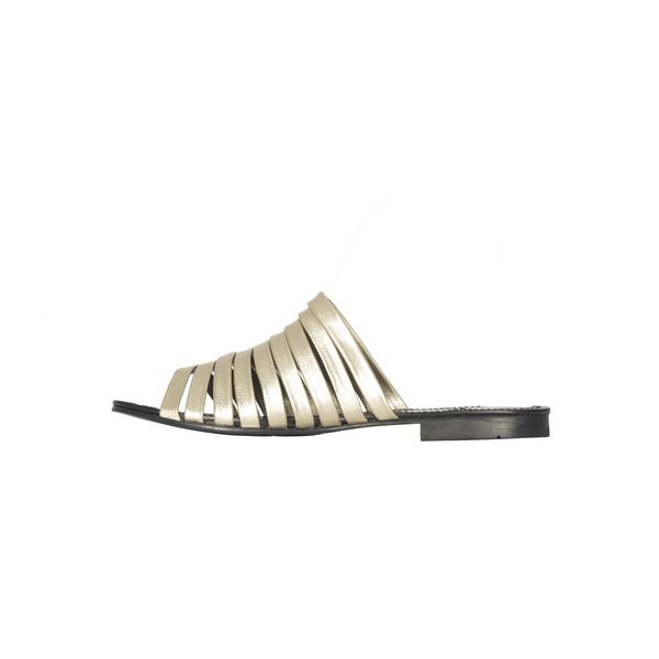 CARTEL Daniela Multi-Strap Sandal - Gold CARTEL Daniela Multi-Strap Sandal - Gold