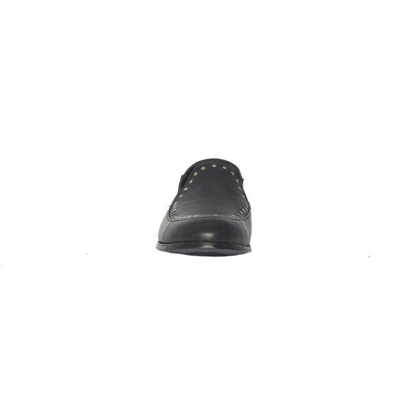 CARTEL Lopez Loafer - black + rivets CARTEL Lopez Loafer - black + rivets