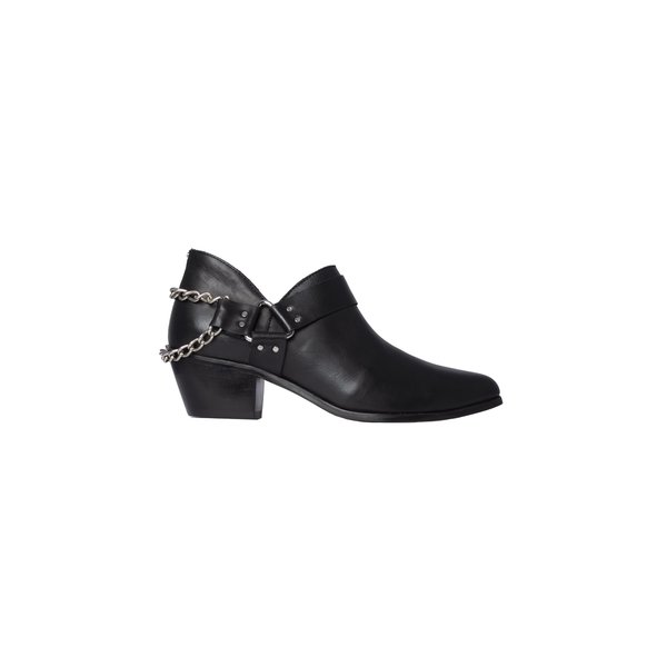 CARTEL Lupe Bootie - black + chain CARTEL Lupe Bootie - black + chain