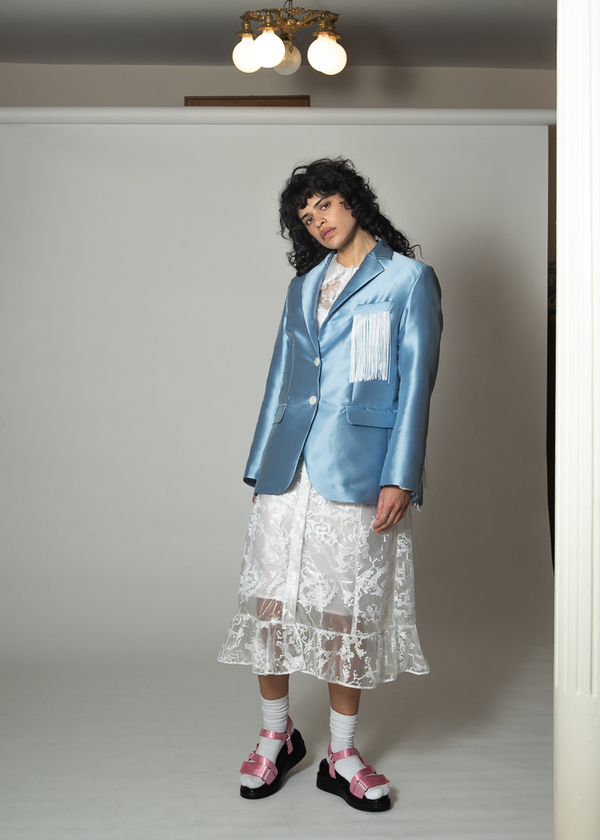 Suzanne Rae Blazer With Fringes Suzanne Rae Blazer With Fringes