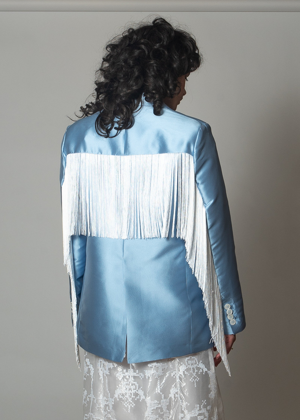 Suzanne Rae Blazer With Fringes Suzanne Rae Blazer With Fringes