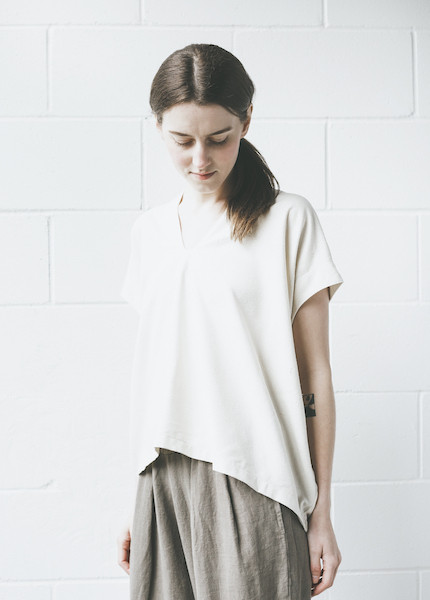 Atelier Delphine Celeste Top in Grain Atelier Delphine Celeste Top in Grain