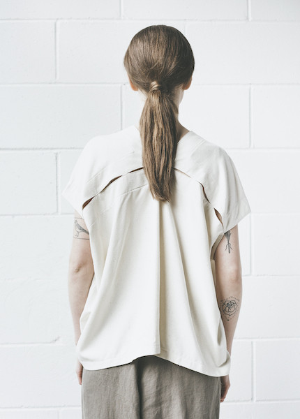 Atelier Delphine Celeste Top in Grain Atelier Delphine Celeste Top in Grain