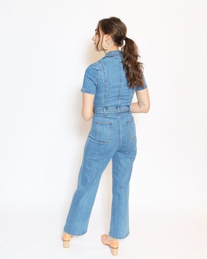 Rachel Antonoff Sal Jumpsuit - Blue Jean Rachel Antonoff Sal Jumpsuit - Blue Jean