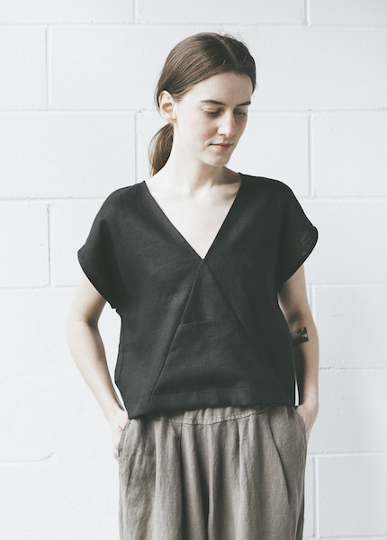 Ursa Minor Aleph Top in Black Ursa Minor Aleph Top in Black