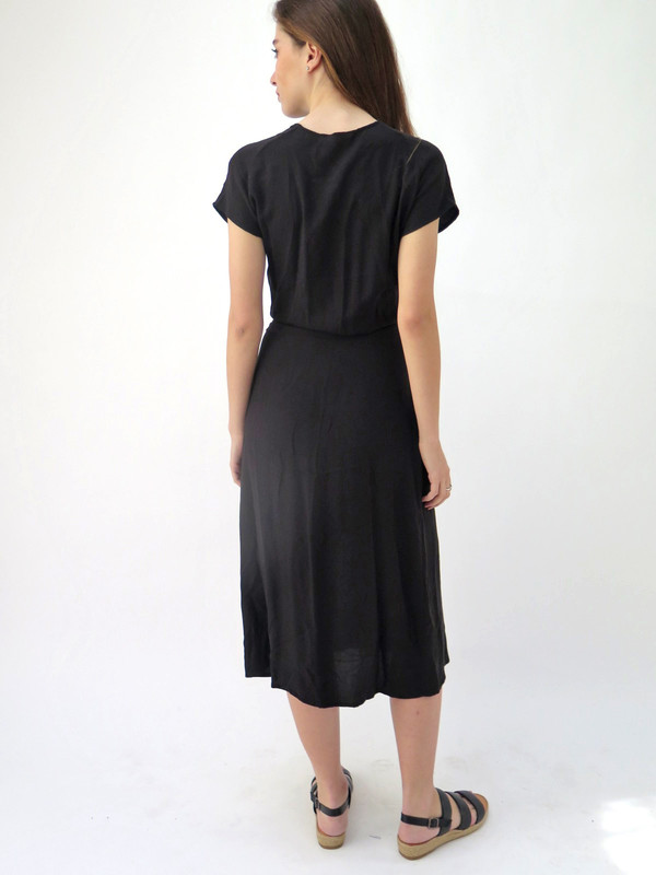 Ali Golden Wrap Dress | Garmentory