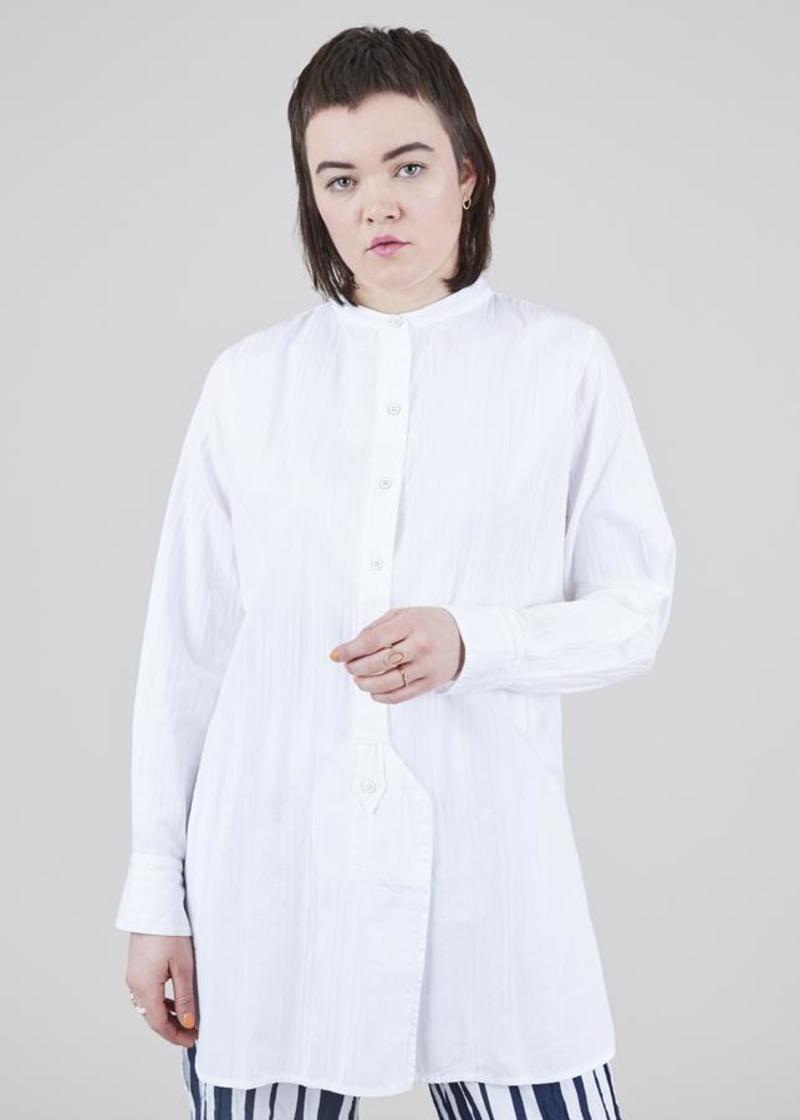 H+ Hannoh Wessel Celestine Long Shirt - white | Garmentory