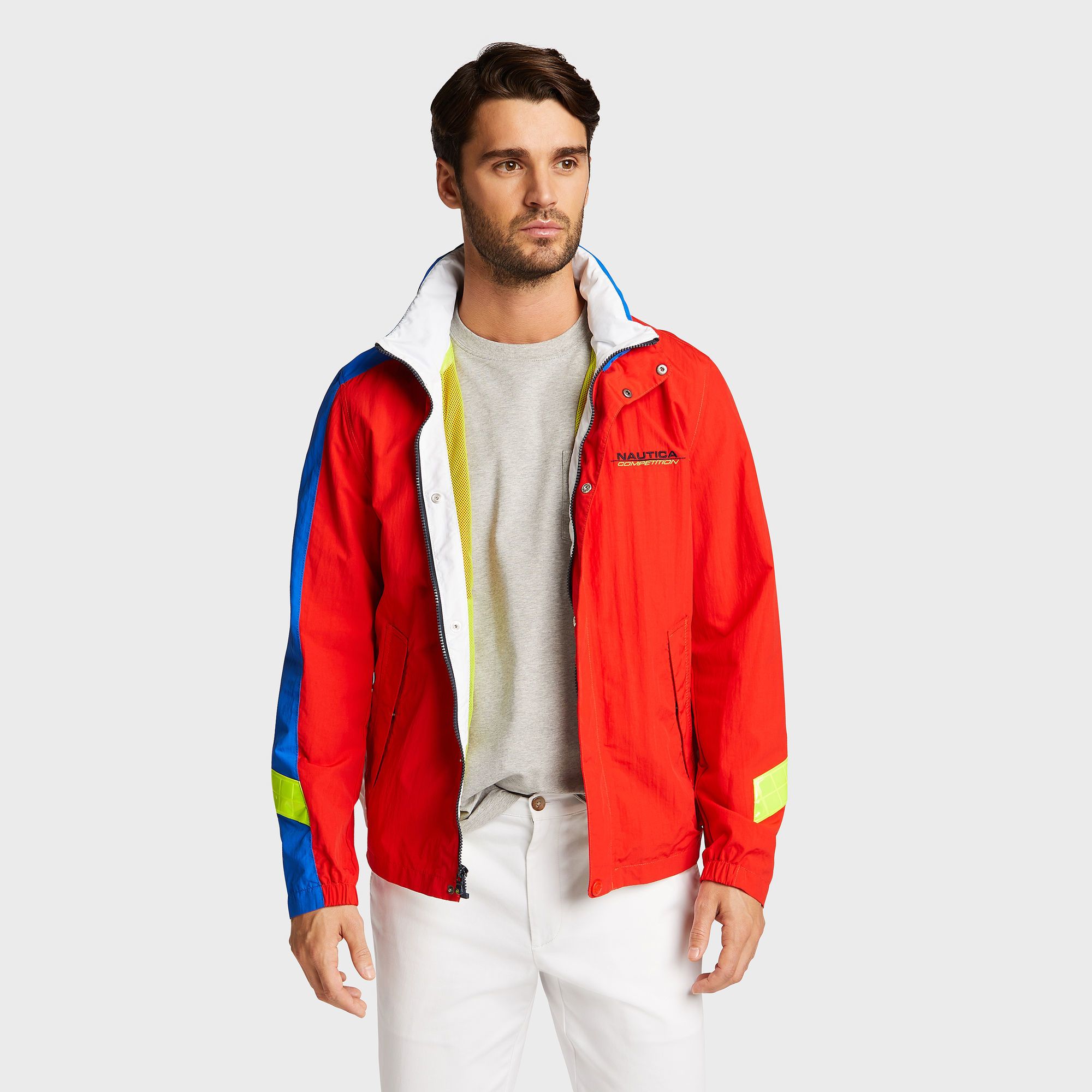 Nautica Competition Colorblock Bomber Jacket Garmentory