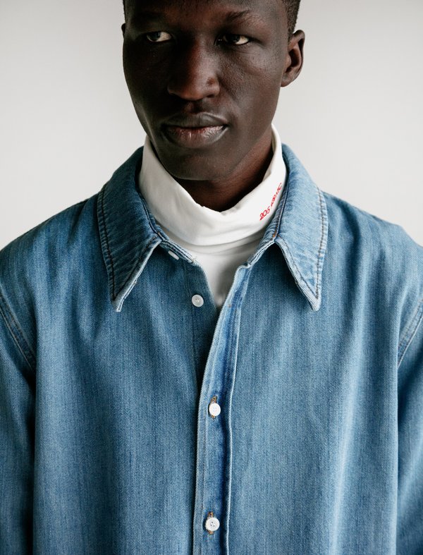 Calvin Klein Jaws Denim Shirt Calvin Klein Jaws Denim Shirt