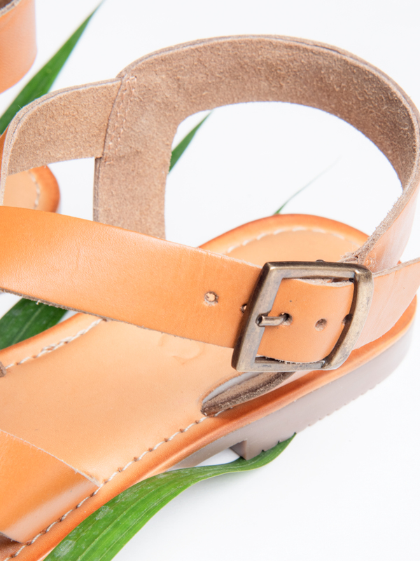 BLNC Cross Sandal - Tan BLNC Cross Sandal - Tan