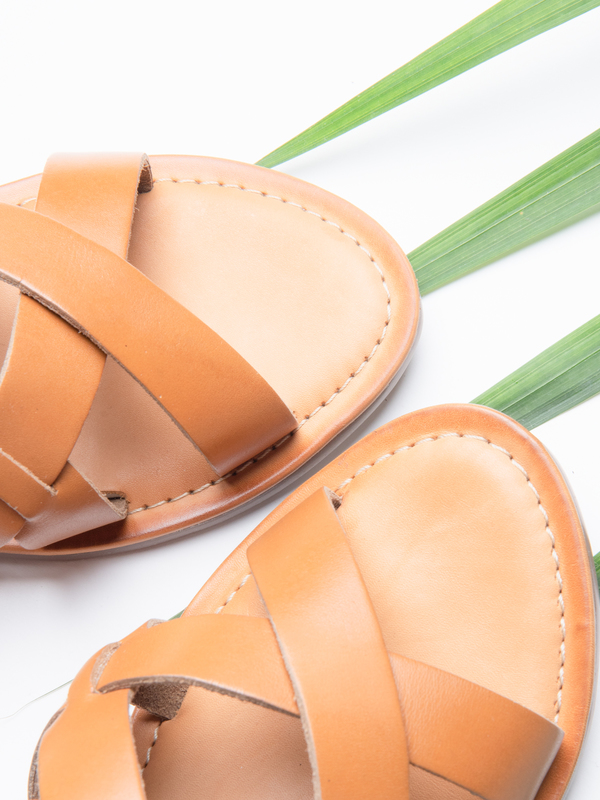 BLNC Cross Sandal - Tan BLNC Cross Sandal - Tan