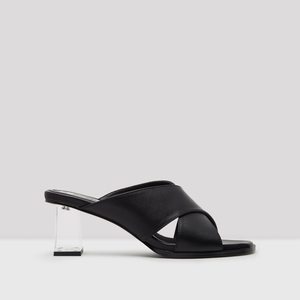 Miista Paloma Leather Mules - Black Miista Paloma Leather Mules - Black